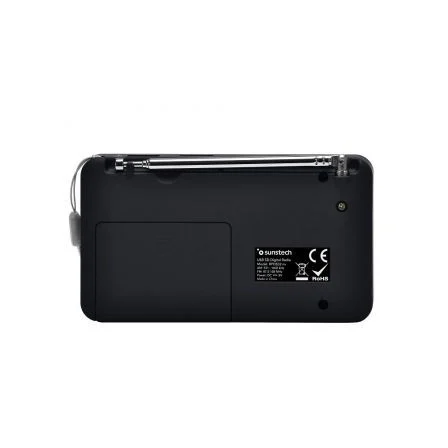 Sunstech Radio portátil RPDS32BL Negra y Azul Sunstech Radio portátil RPDS32BL Negra y Azul